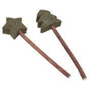 NOBBY VIANOČNÉ MATATABI TYČINKY 2KS, 14 CM - HRAČKY PRE MAČKY