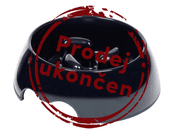 NOBBY MELAMÍNOVÁ PROTIHLTACÍ MISKA 750ML - ČIERNA - MISKY PRE PSOV