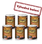 MARP SALMON KONZERVA PRE MAČKY S LOSOSOM 6X370G - KONZERVY PRE MAČKY