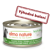ALMO NATURE HFC NATURAL - PACIFICKÝ TUNIAK 70G VÝHODNÉ BALENIE 24KS - KONZERVY PRE MAČKY