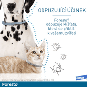 FORESTO OBOJOK PRE PSOV NAD 8KG 1KS - 70 CM - ANTIPARAZITIKÁ