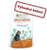 ALMO NATURE HOLISTIC URINARY HELP - S KURACÍM 70G VÝHODNÉ BALENIE 30KS - KONZERVY PRE MAČKY