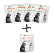 ALMO NATURE HFC HIGHLY APPETIZING - SARDINKY 50G 4+1 ZDARMA - KONZERVY PRE MAČKY
