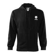 MARP PÁNSKA MIKINA S KAPUCŇOU MINIMAL - ČIERNA - MARP MERCH