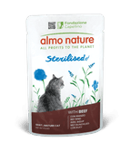 ALMO NATURE HOLISTIC STERILISED S HOVÄDZÍM 70G VÝHODNÉ BALENIE 30KS - KONZERVY PRE MAČKY