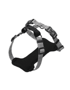 FARM COMPANY DELUXE NYLONOVÝ POSTROJ PRE PSOV STRIEBORNÝ M - POSTROJE PRE PSOV
