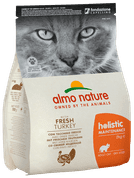 ALMO NATURE HOLISTIC MAINTENANCE - MORČACIE A RYŽA 2 KG - GRANULE PRE MAČKY