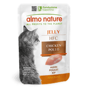 ALMO NATURE HFC JELLY - KURACIE PRSIA V ŽELÉ 55G VÝHODNÉ BALENIE 24KS - KONZERVY PRE MAČKY