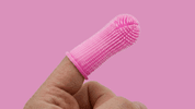 AMARAGO SILIKÓNOVÁ ZUBNÁ KEFKA NA PRST - MIX FARIEB - HYGIENA