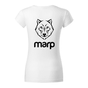 DÁMSKE TRIČKO MARP SIGNATURE - BIELE - MARP MERCH