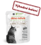 ALMO NATURE HFC HIGHLY APPETIZING - SARDINKY 24X50G - KONZERVY PRE MAČKY