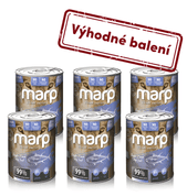 MARP VARIETY SINGLE TUNIAK KONZERVA PRE PSOV 6X400G - KONZERVY PRE PSOV
