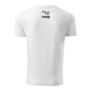 MARP PÁNSKE TRIČKO STATEMENT - BIELE - MARP MERCH