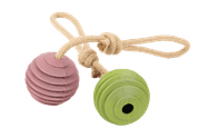 FARM COMPANY GUMOVÝ BALÓN NA KONOPNOM LANE 24CM - HRAČKY PRE PSOV