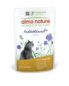ALMO NATURE HOLISTIC INTESTINAL HELP - S KURACÍM 70G VÝHODNÉ BALENIE 30KS - KONZERVY PRE MAČKY