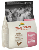 ALMO NATURE HOLISTIC PUPPY XS-S - S ČERSTVÝM KURACÍM 2KG - GRANULE PRE PSOV