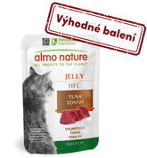 ALMO NATURE HFC JELLY - TUNIAK V ŽELÉ 55G VÝHODNÉ BALENIE 24KS - KONZERVY PRE MAČKY