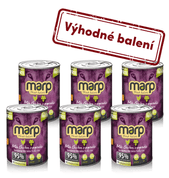 MARP MIX KONZERVA PRE PSOV KURA+ZELENINA 6X400G - KONZERVY PRE PSOV