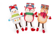 FARM COMPANY VIANOČNÁ HRAČKA S LANOVÝMI NOŽIČKAMI - 21,5CM - HRAČKY PRE PSOV