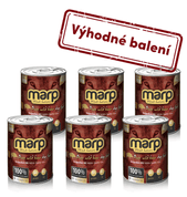 MARP WILD BOAR KONZERVA PRE PSOV S DIVIAKOM 6X400G - KONZERVY PRE PSOV