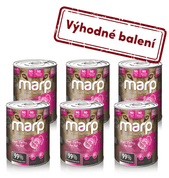 MARP VARIETY SINGLE MORKA KONZERVA PRE PSOV 6X400G - KONZERVY PRE PSOV