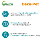 VETOQUINOL BEZO-PET GÉL PROTI TRICHOBEZOÁROM 120 G - DOPLNKY PRE MAČKY