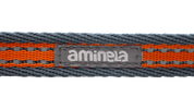 AMINELA REFLEX POPRUHOVÉ VODÍTKO - ORANŽOVO-SIVÁ - VODÍTKA PRE PSOV