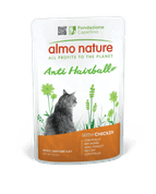 ALMO NATURE HOLISTIC ANTI HAIRBALL - S KURACÍM 70G VÝHODNÉ BALENIE 30KS - KONZERVY PRE MAČKY
