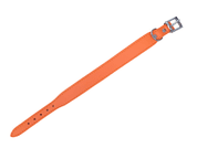 KOŽENÝ OBOJOK SETA - ORANŽOVÁ - OBOJKY PRE PSOV