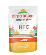 ALMO NATURE HFC JELLY - KURACIE PRSIA V ŽELÉ 55G - KONZERVY PRE MAČKY