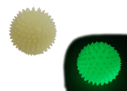 LUMINISCENČNÁ LOPTIČKA GLOW,, JEŽEK,, - FOSFOR - HRAČKY PRE PSOV