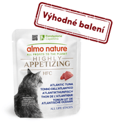 ALMO NATURE HFC HIGHLY APPETIZING - ATLANTICKÝ TUNIAK 24X50G - KONZERVY PRE MAČKY