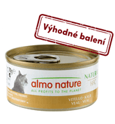 ALMO NATURE HFC NATURAL - TEĽACIE 70G VÝHODNÉ BALENIE 24KS - KONZERVY PRE MAČKY
