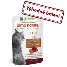 Almo Nature HFC Jelly - Filet z tuniaka a homár 55g výhodné balenie 24ks