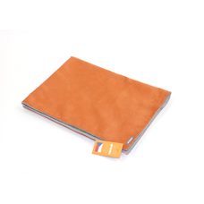 Aminela cestovná deka M 100x70cm oranžová/sivá