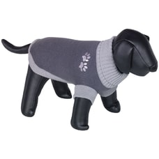 Nobby PAW  sveter pre psov s labkou sivá  32cm