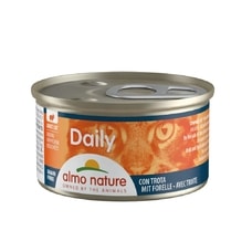 Almo Nature Daily Menu WET CAT - Kúsky so pstruhom 85g