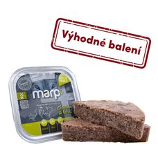 Marp Natural Plus vanička pre psov s kuraťom a teľacím 12x150g