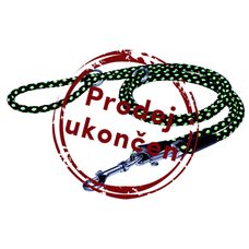 BAFPET Lanové prepínacie vodítko UZLÍK 10mm - Zelená