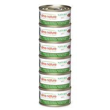 Almo Nature HFC Natural - Megapack Pacifický tuniak 6x70g