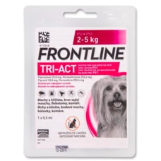 Frontline TRI-ACT spot-on pre psov XS (0,5ml) 2-5kg
