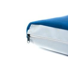 Matrace Aminela - 80x60x10cm Half and Half modrá/svetlo sivá