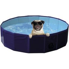Nobby  bazén pre psa skladacie modrý L 160x30cm
