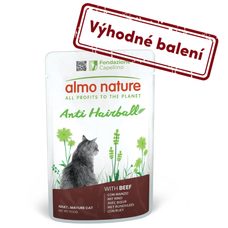 Almo Nature Holistic Anti Hairball s hovädzím 70g výhodné balenie 30ks