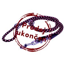 BAFPET Lanové prepínacie vodítko UZLÍK 10mm - Ružová