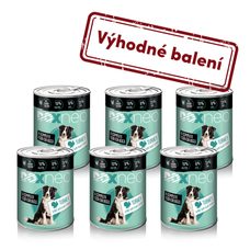 Doxneo Turkey konzerva pre psov s morkou 6x400g