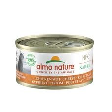 Almo Nature HFC Natural - Kura a syr 70g výhodné balenie 24ks