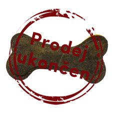 Kosť LEDER - Hnedá