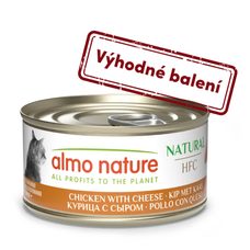 Almo Nature HFC Natural - Kuracie so syrom 70g výhodné balenie 24ks