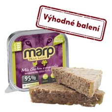 Marp Mix vanička pre psov kura+zelenina 16x100g